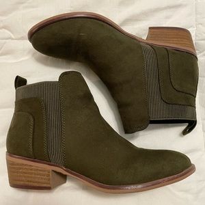 Jungle Green Mia Pull-On Booties